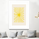 The Sun by Pictufy on GIANT ART - geometric sun