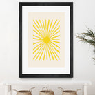 The Sun by Pictufy on GIANT ART - geometric sun