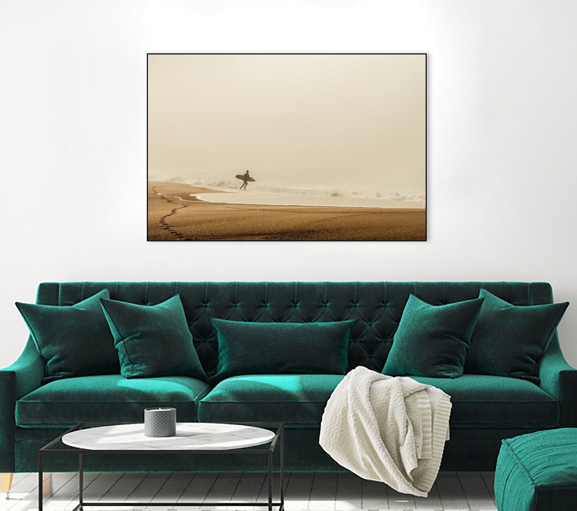 Surfer by Dieter Reichelt on GIANT ART - action sea