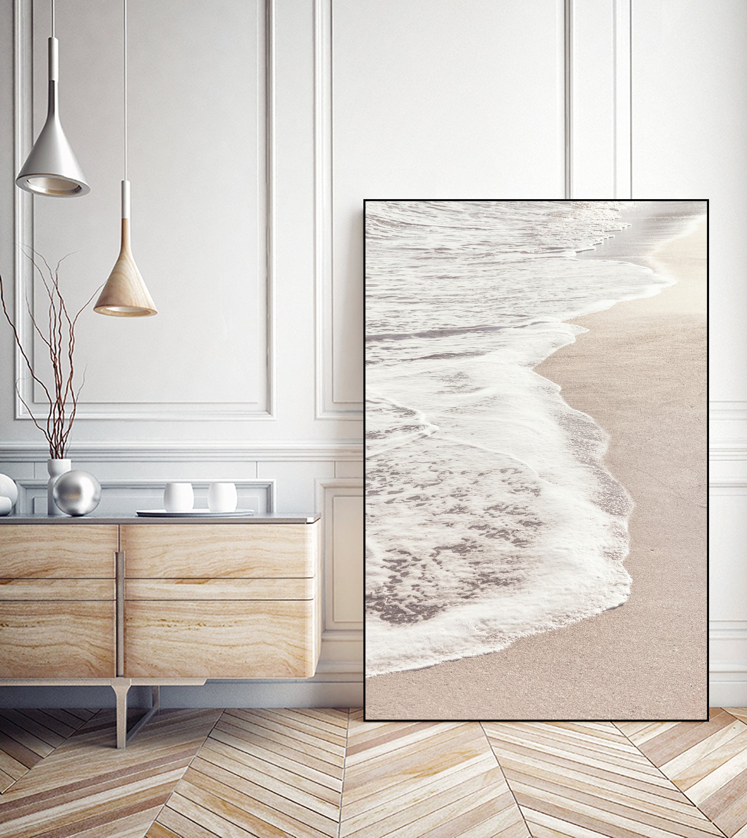 Beach_006 by Pictufy on GIANT ART - landscape beige