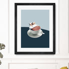 Morning rituals by Maarten on GIANT ART - illustration bed