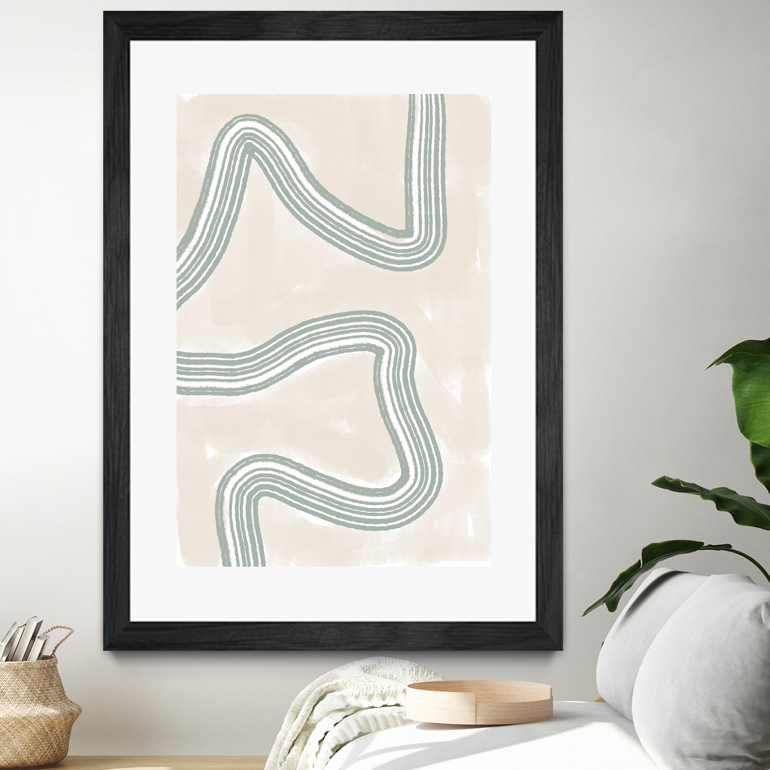 Curved Tranquility by uplusmestudio on GIANT ART - abstract abstract artwork