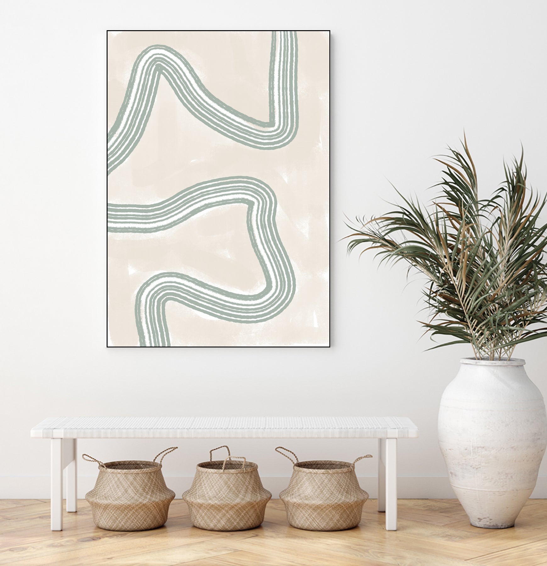 Curved Tranquility by uplusmestudio on GIANT ART - abstract abstract artwork