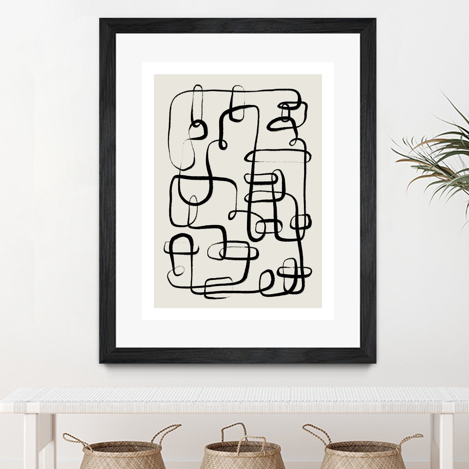 Endless Curves Dance by Treechild on GIANT ART - line art abstract art