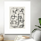 Endless Curves Dance by Treechild on GIANT ART - line art abstract art
