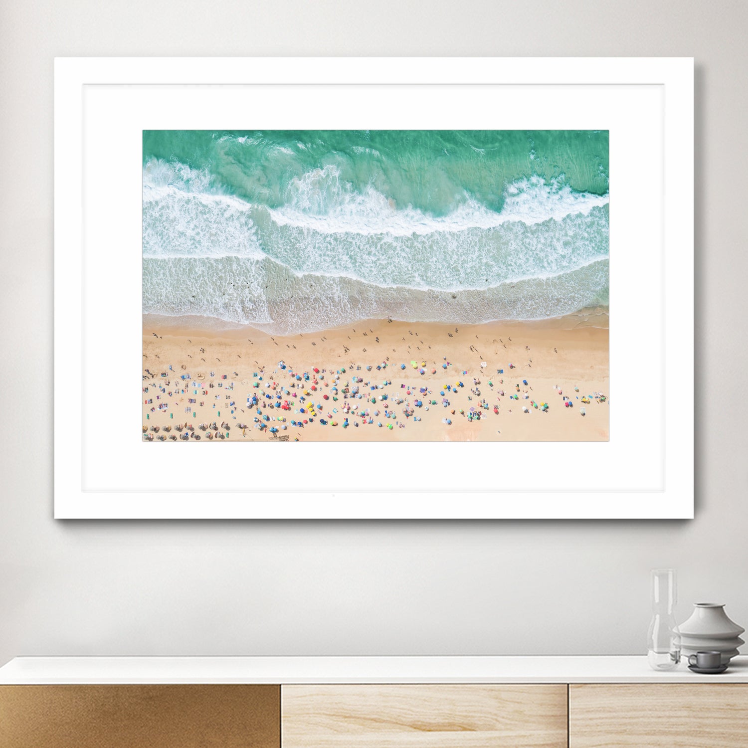 Summer Beach by Kathrin Pienaar on GIANT ART - landscape beach