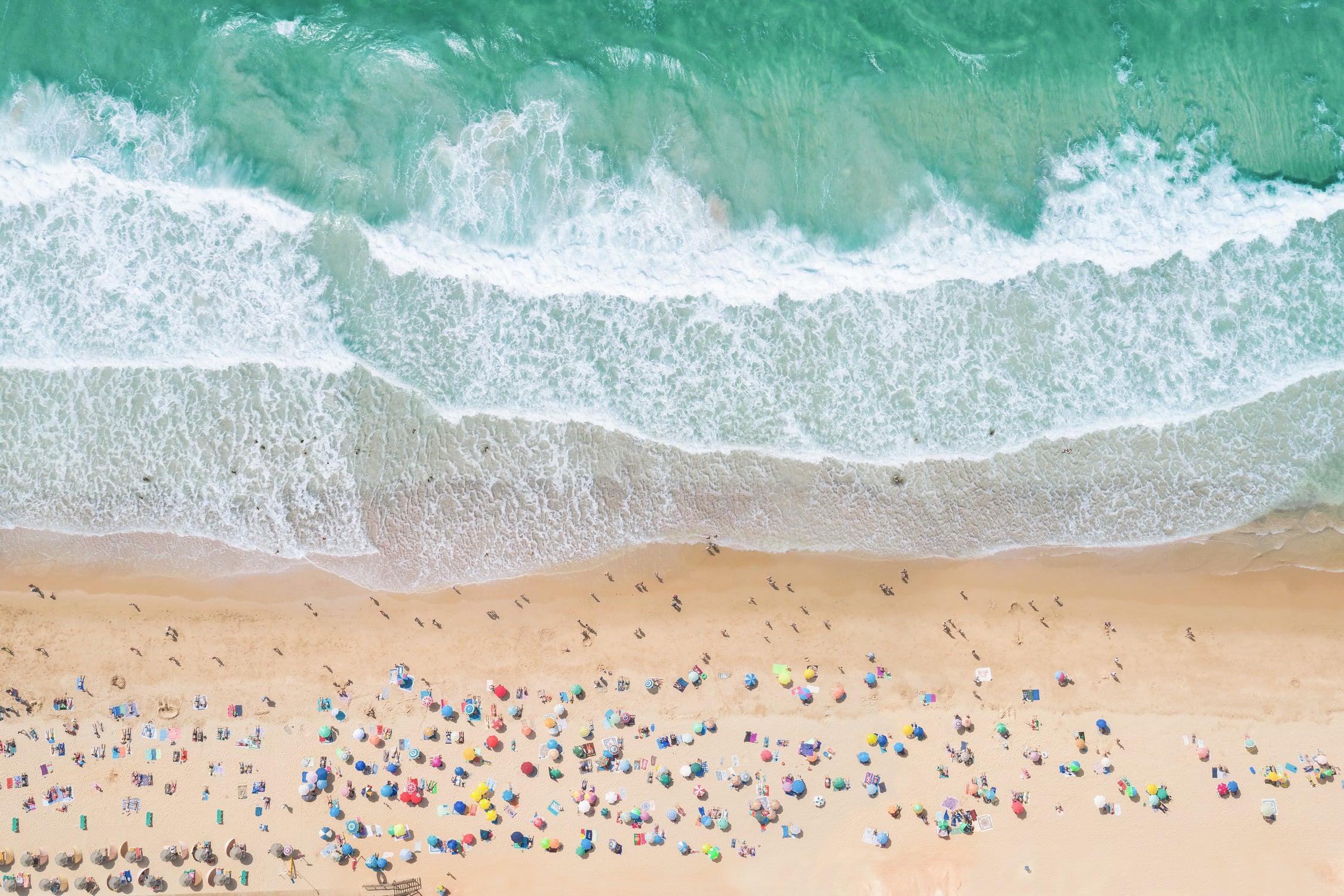 Summer Beach by Kathrin Pienaar on GIANT ART - landscape beach
