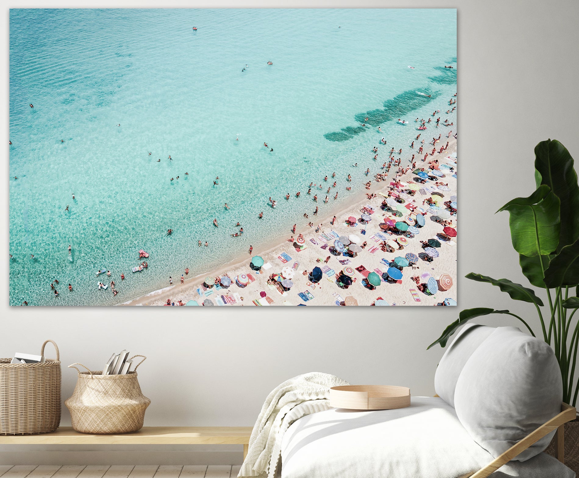 Busy Beach by Kathrin on GIANT ART - photography water