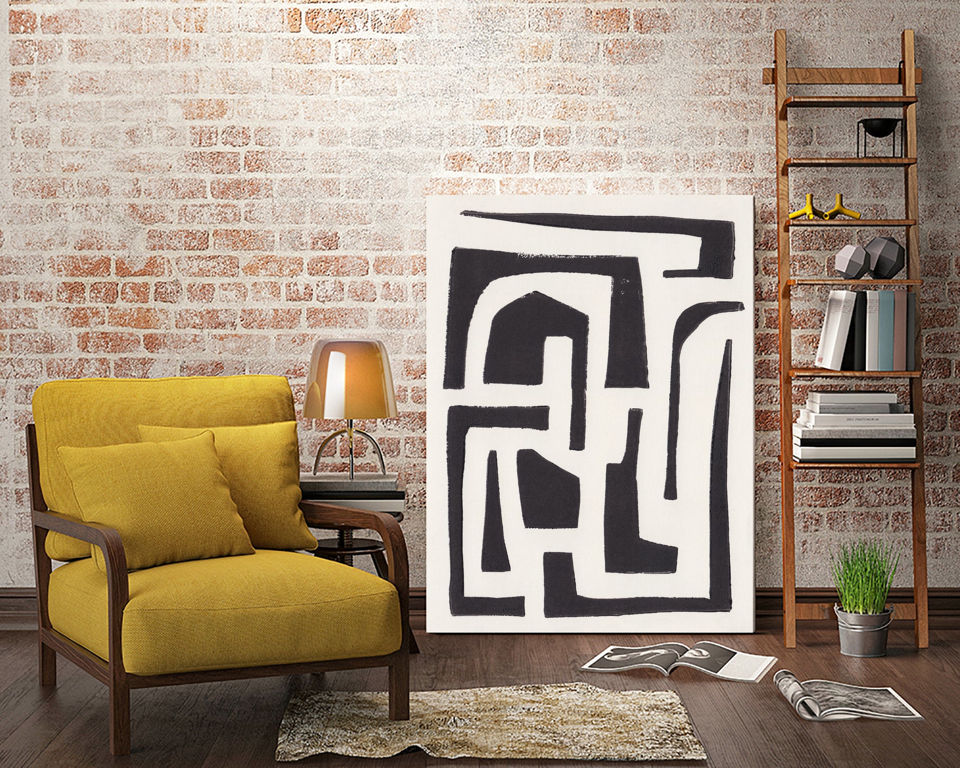 Neighbourhood by Alisa Galitsyna on GIANT ART - abstract shapes