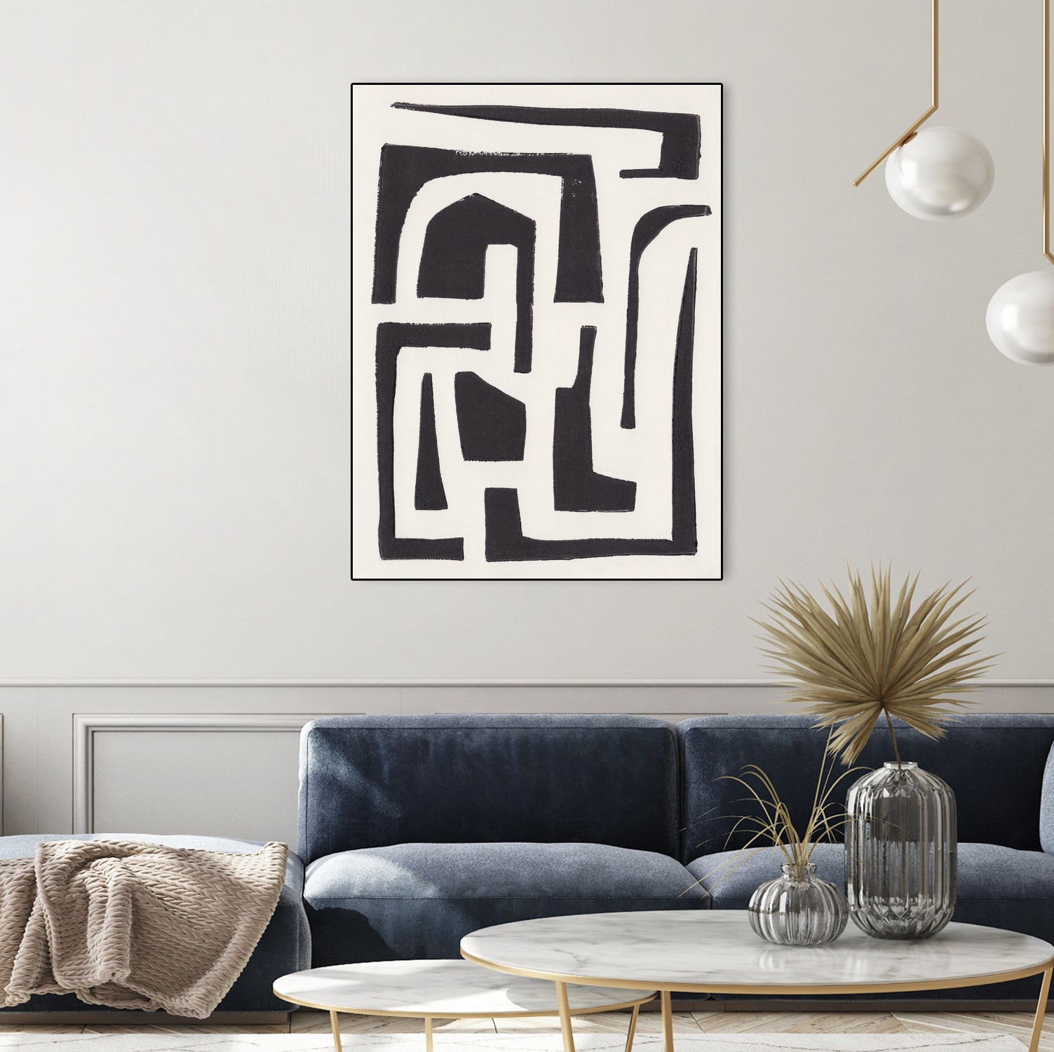 Neighbourhood by Alisa Galitsyna on GIANT ART - abstract shapes
