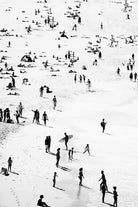 Beach Silhouettes by Kathrin on GIANT ART - photography person