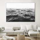 Wavy Horizon BW by Kathrin Pienaar on GIANT ART - landscape sea