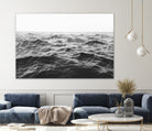 Wavy Horizon BW by Kathrin Pienaar on GIANT ART - landscape sea