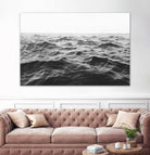 Wavy Horizon BW by Kathrin Pienaar on GIANT ART - landscape sea