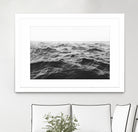 Wavy Horizon BW by Kathrin Pienaar on GIANT ART - landscape sea