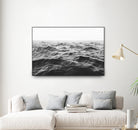 Wavy Horizon BW by Kathrin Pienaar on GIANT ART - landscape sea