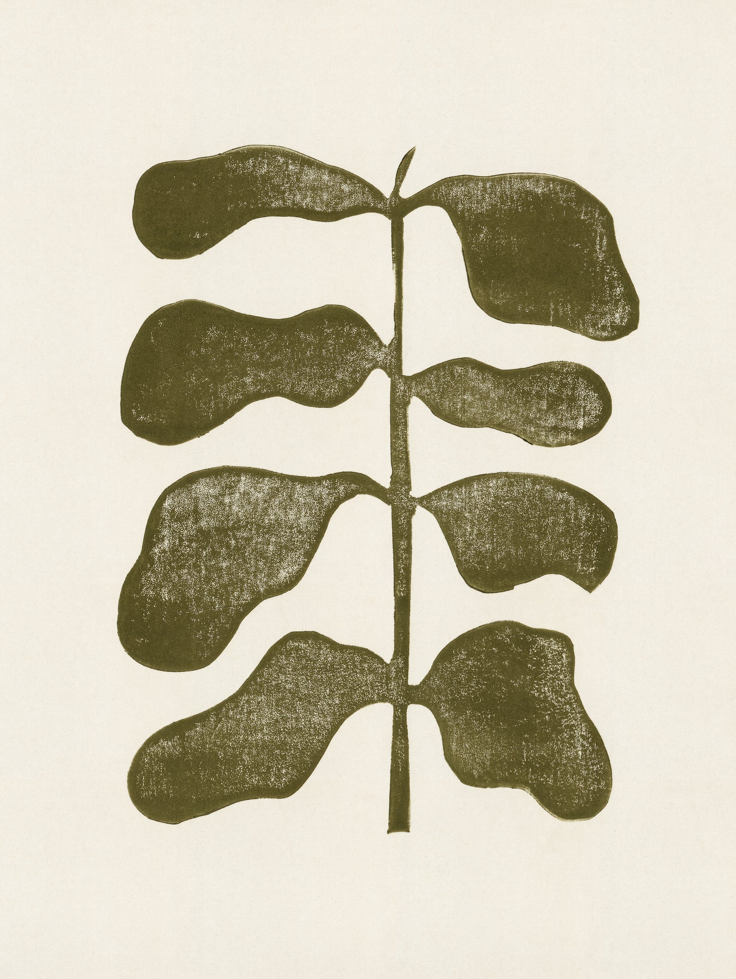 Linocut Plant by Alisa Galitsyna on GIANT ART - 7143 illustration