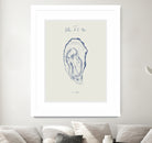 Filles de la mer n.1 - La¬Ä¬ôostrica by Giulia Mora on GIANT ART - illustration mora