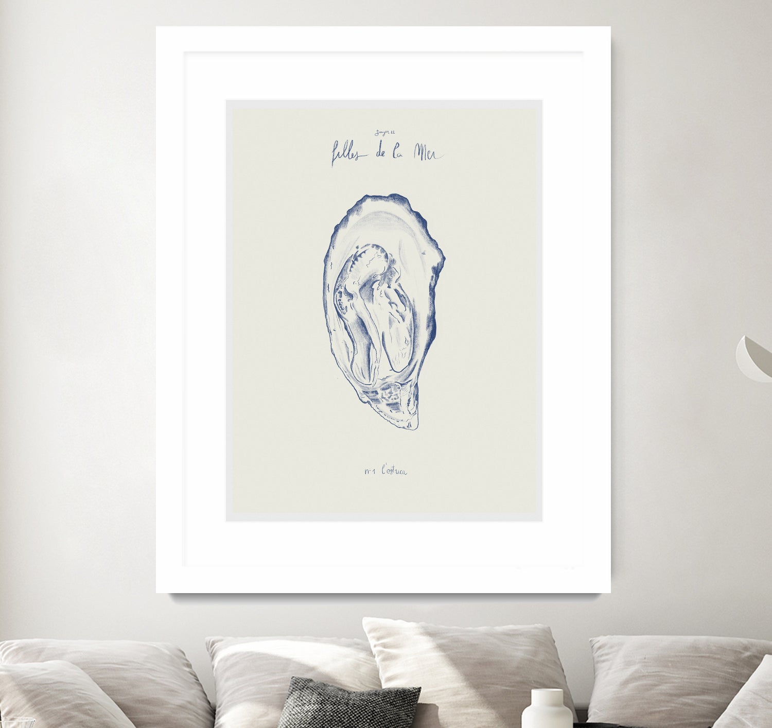 Filles de la mer n.1 - La¬Ä¬ôostrica by Giulia Mora on GIANT ART - illustration mora
