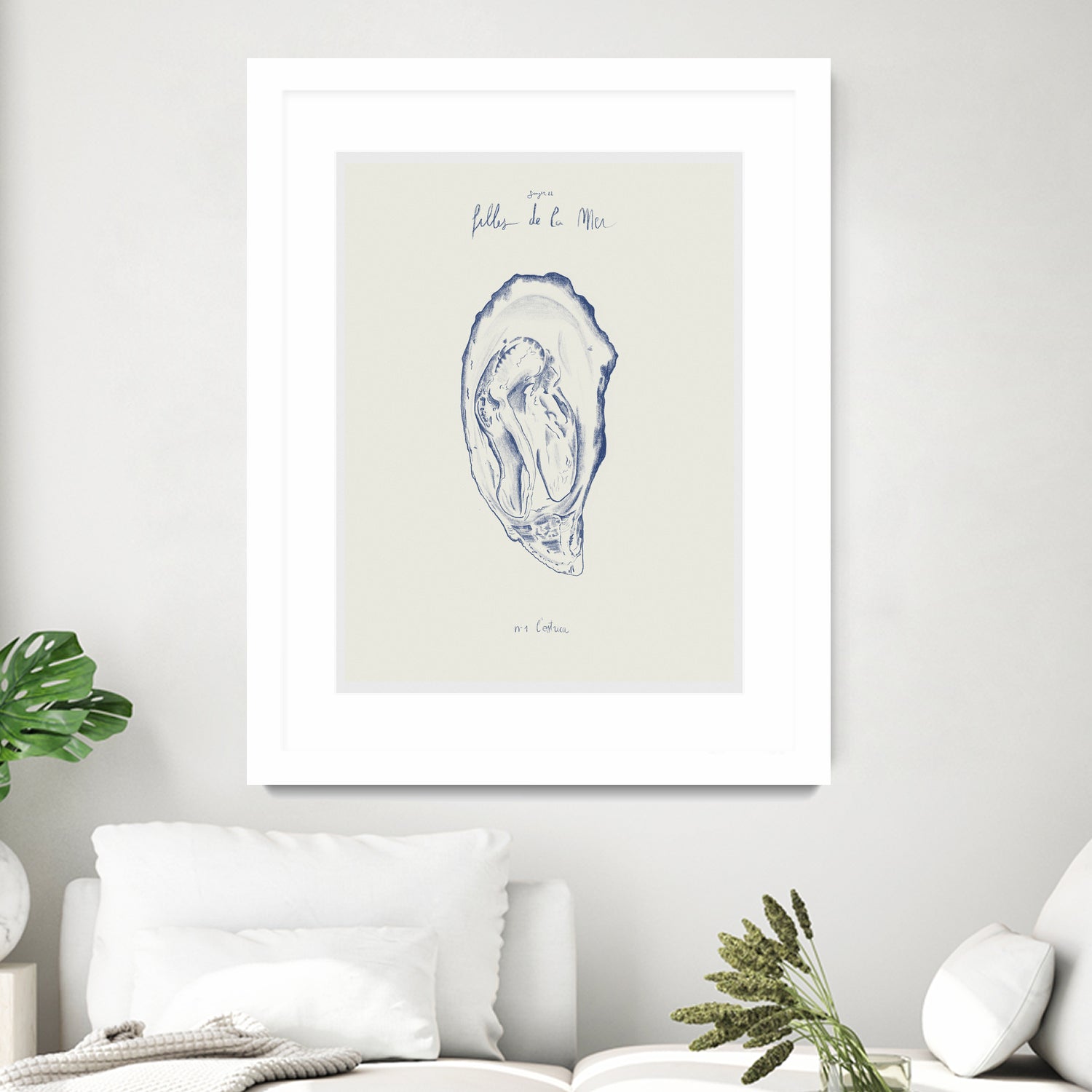 Filles de la mer n.1 - La¬Ä¬ôostrica by Giulia Mora on GIANT ART - illustration mora
