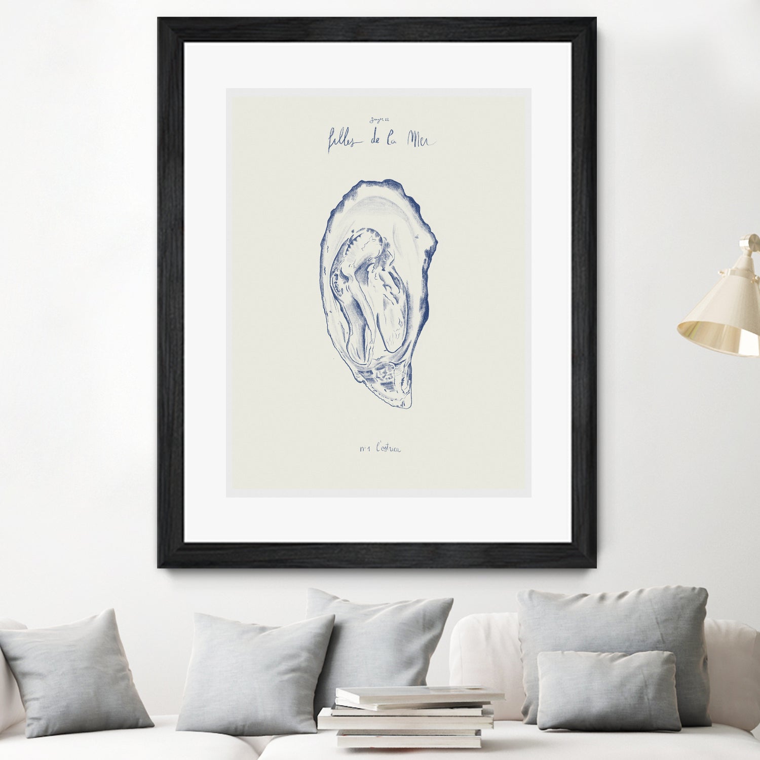 Filles de la mer n.1 - La¬Ä¬ôostrica by Giulia Mora on GIANT ART - illustration mora