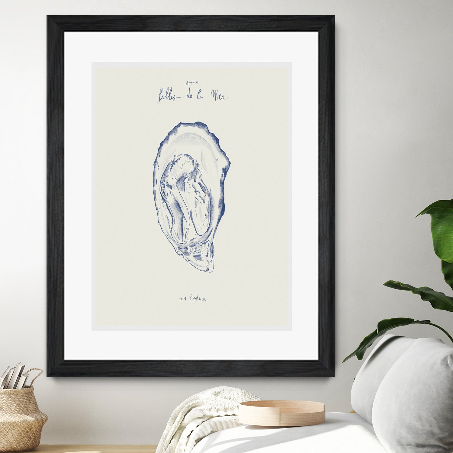 Filles de la mer n.1 - La¬Ä¬ôostrica by Giulia Mora on GIANT ART - illustration mora