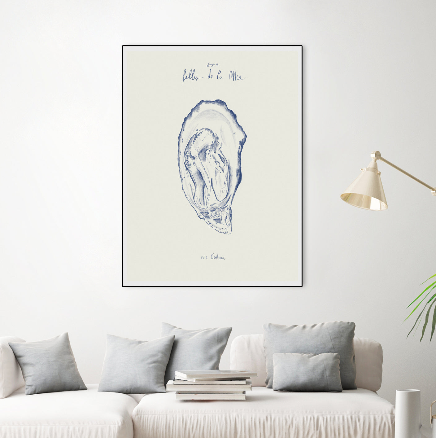 Filles de la mer n.1 - La¬Ä¬ôostrica by Giulia Mora on GIANT ART - illustration mora