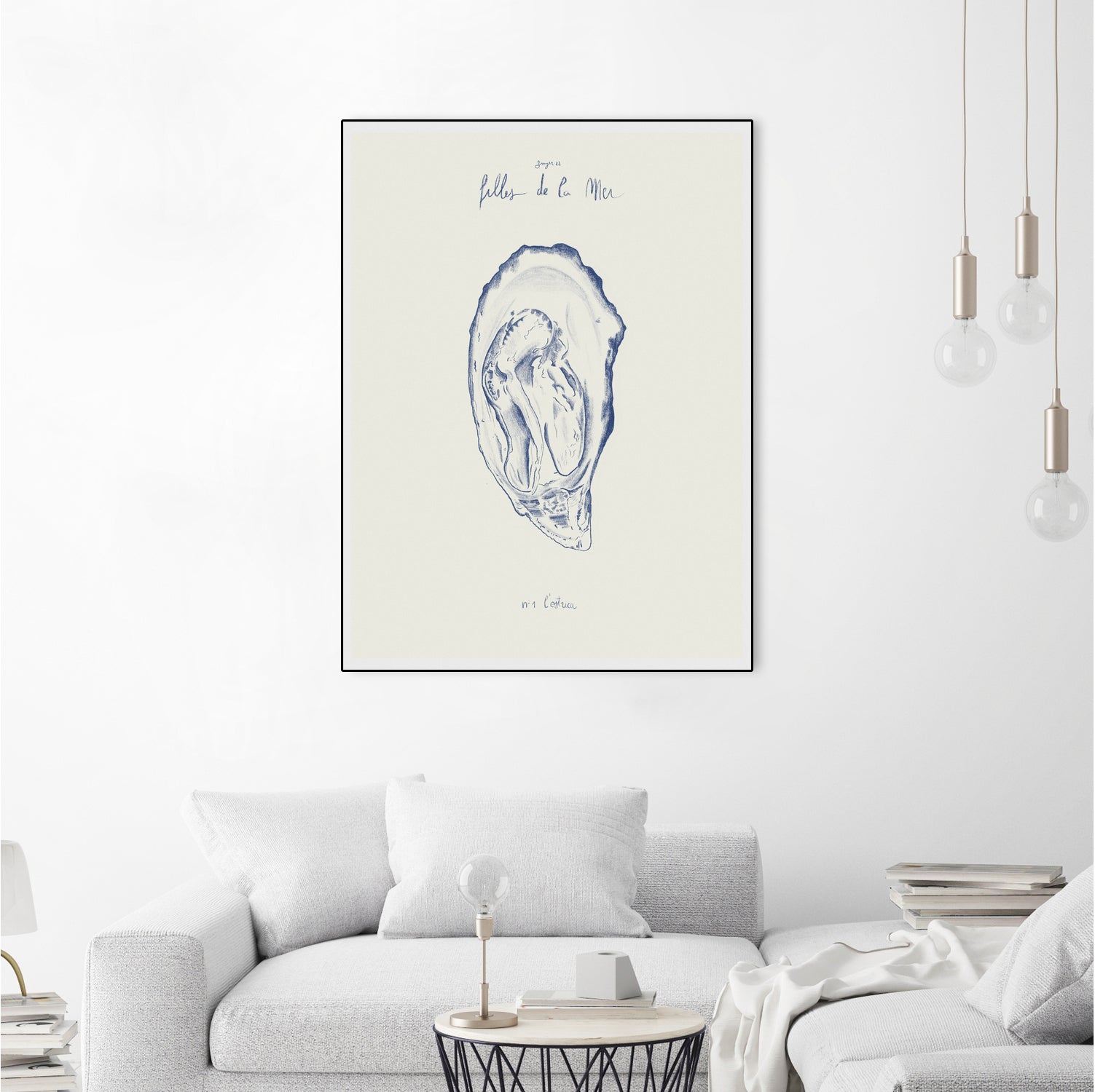 Filles de la mer n.1 - La¬Ä¬ôostrica by Giulia Mora on GIANT ART - illustration mora