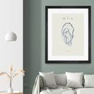 Filles de la mer n.1 - La¬Ä¬ôostrica by Giulia Mora on GIANT ART - illustration mora