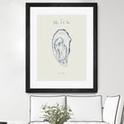 Filles de la mer n.1 - La¬Ä¬ôostrica by Giulia Mora on GIANT ART - illustration mora