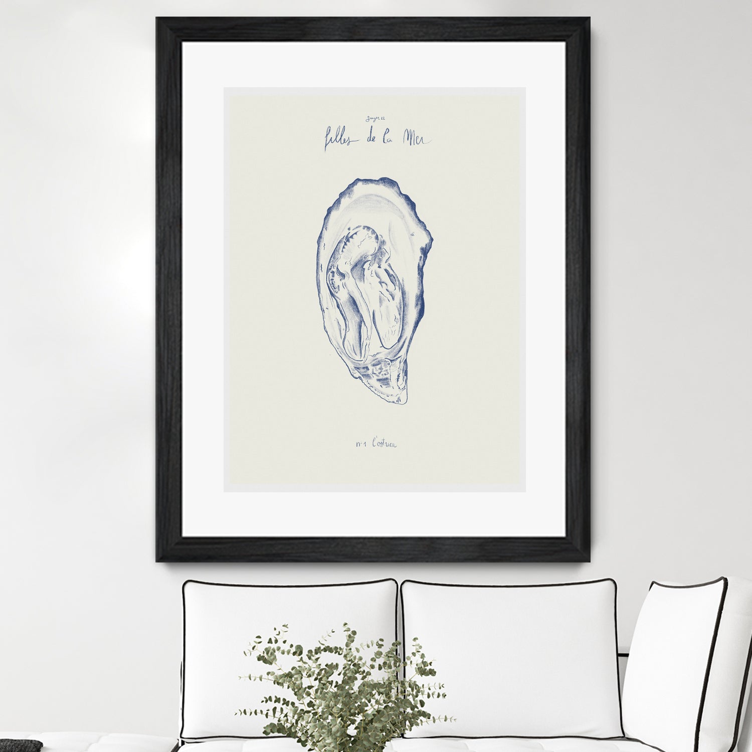 Filles de la mer n.1 - La¬Ä¬ôostrica by Giulia Mora on GIANT ART - illustration mora