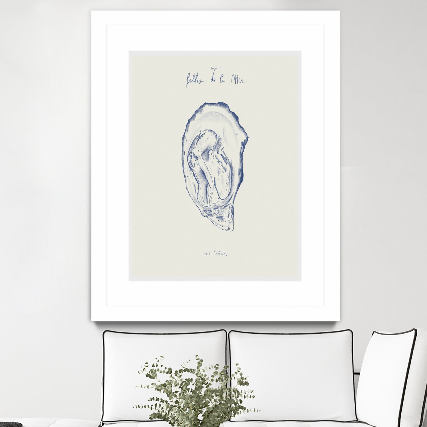 Filles de la mer n.1 - La¬Ä¬ôostrica by Giulia Mora on GIANT ART - illustration mora