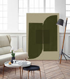 Green Composition _2 by THE MIUUS STUDIO on GIANT ART - abstract abstract abstract