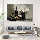 Stilllife With Black Bottle by Treechild on GIANT ART - still life stilllife