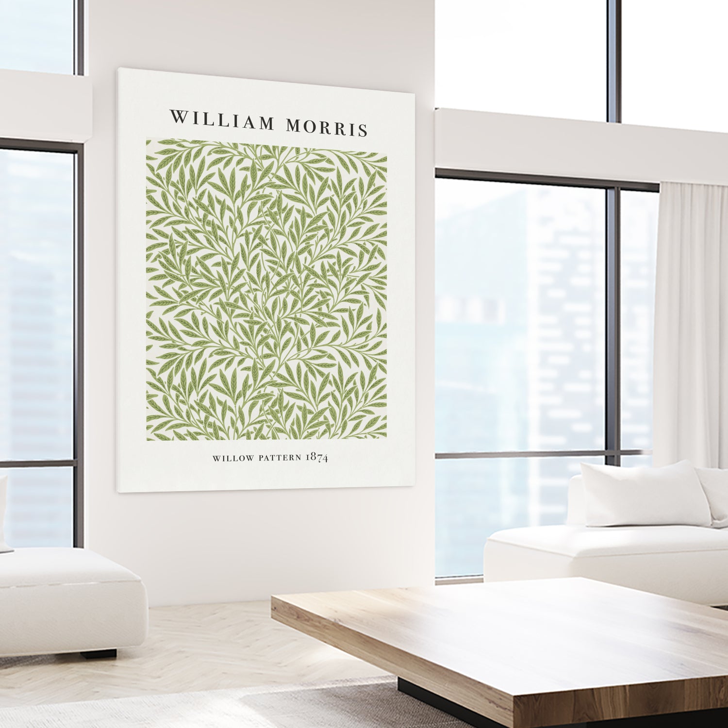 Willow Pattern by William Morris on GIANT ART - typography flowers and plants typography
