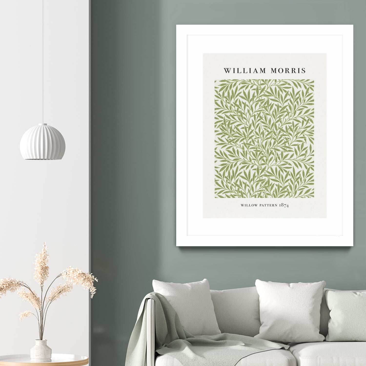 Willow Pattern by William Morris on GIANT ART - typography flowers and plants typography