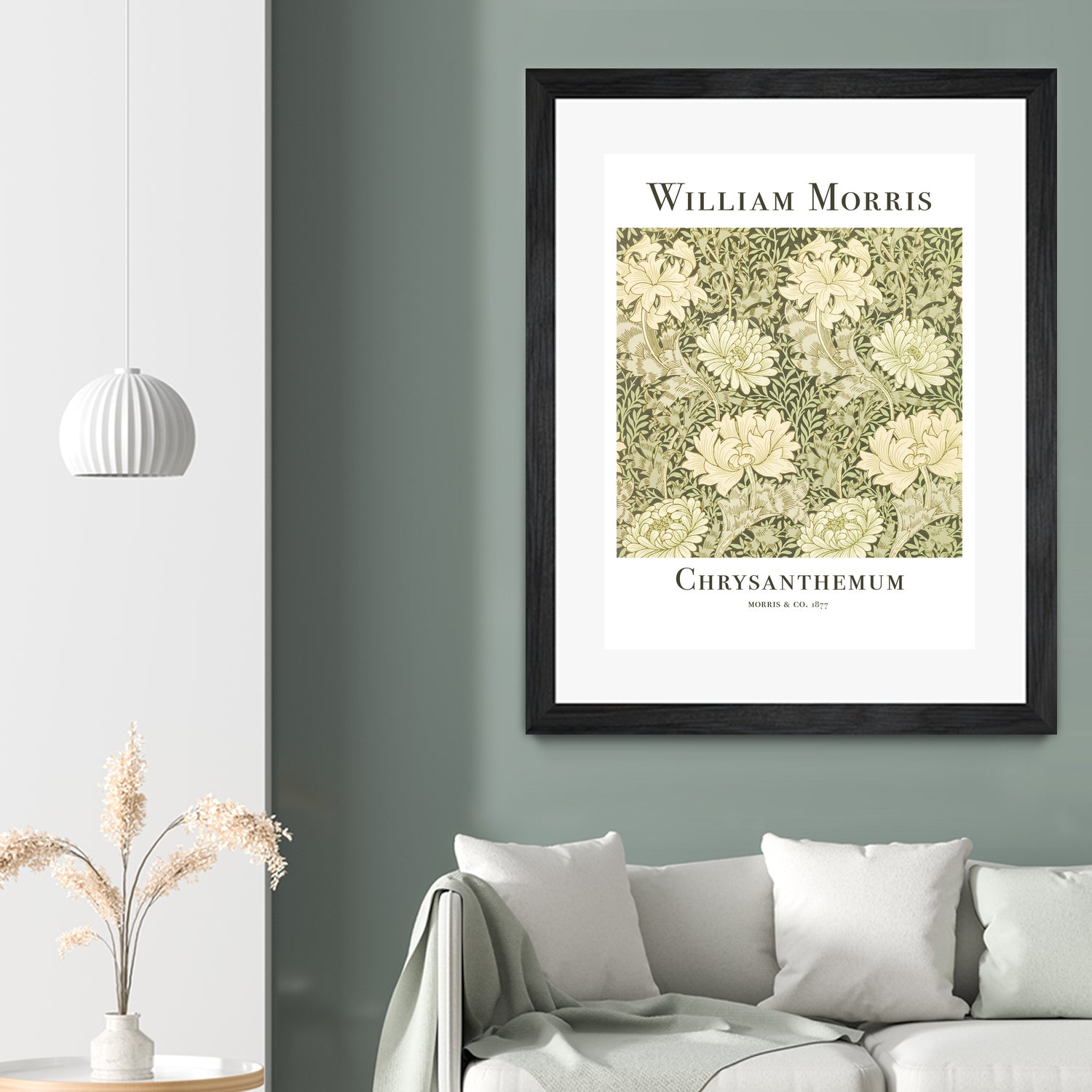 Chrysanthemum by William Morris on GIANT ART - typography flowers and plants typography
