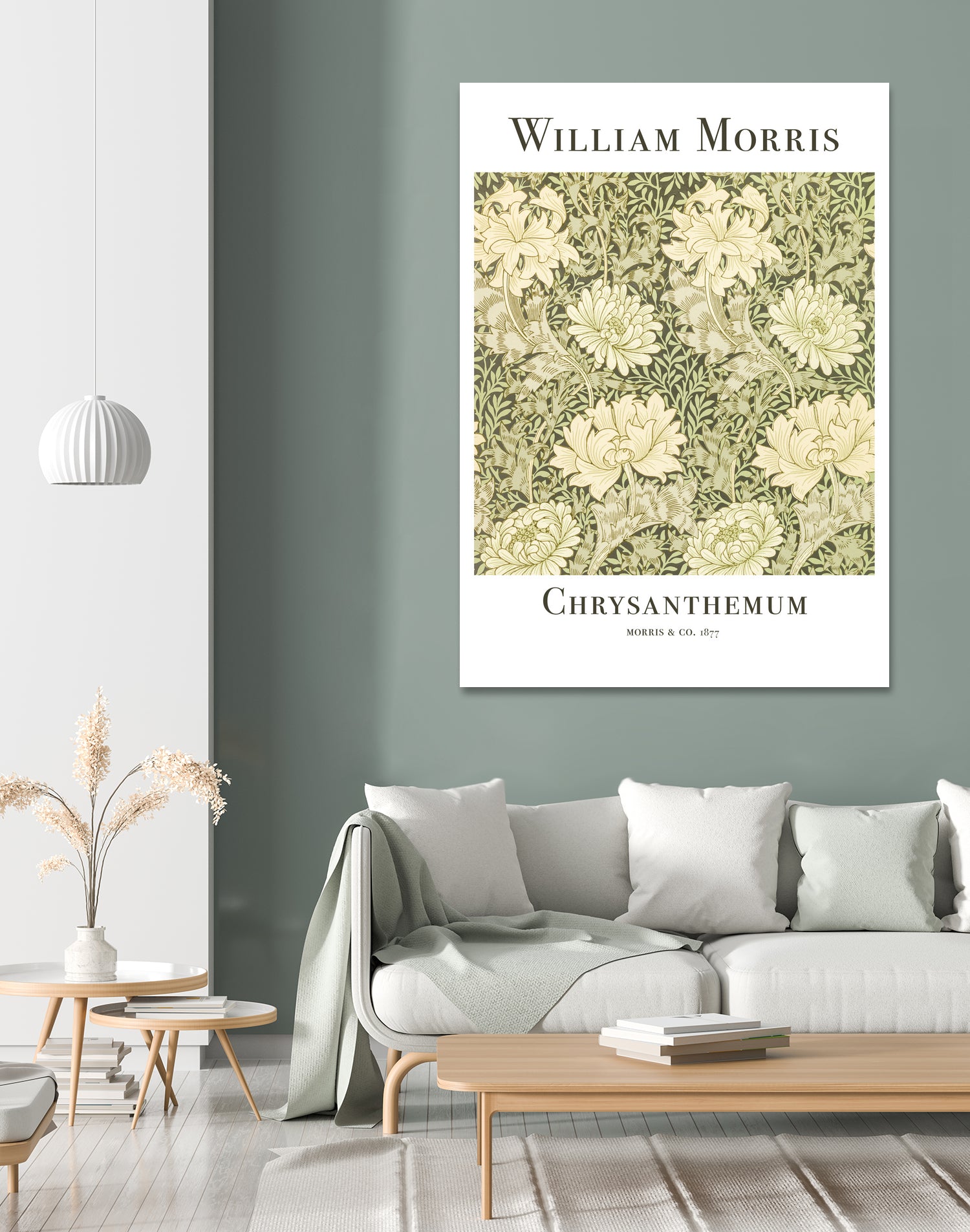 Chrysanthemum by William Morris on GIANT ART - typography flowers and plants typography