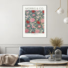 Cray by william Morris on GIANT ART - red botanical william morris