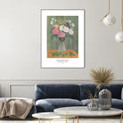 Flowers In a Vase by Henri Rousseau on GIANT ART - henri rousseau flowers and plants henri rousseau