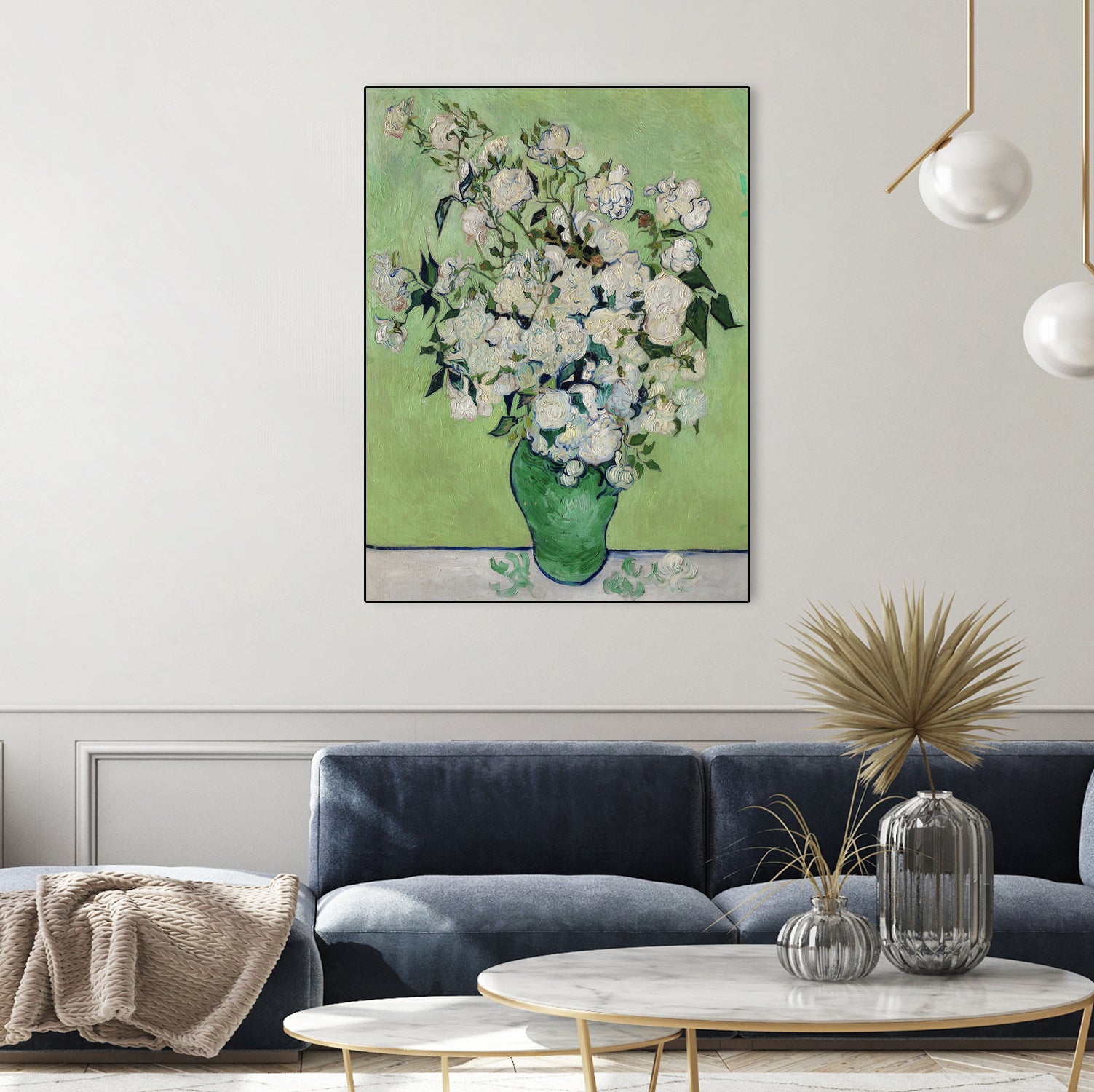 Roses by Vincent Van Gogh on GIANT ART - vincent van gogh paintings vincent van gogh
