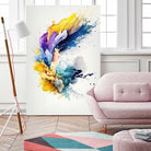 Mystic Fluidity by Mauro on GIANT ART - watercolors illustration watercolors