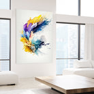 Mystic Fluidity by Mauro on GIANT ART - watercolors illustration watercolors