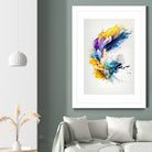 Mystic Fluidity by Mauro on GIANT ART - watercolors illustration watercolors