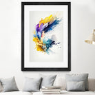 Mystic Fluidity by Mauro on GIANT ART - watercolors illustration watercolors