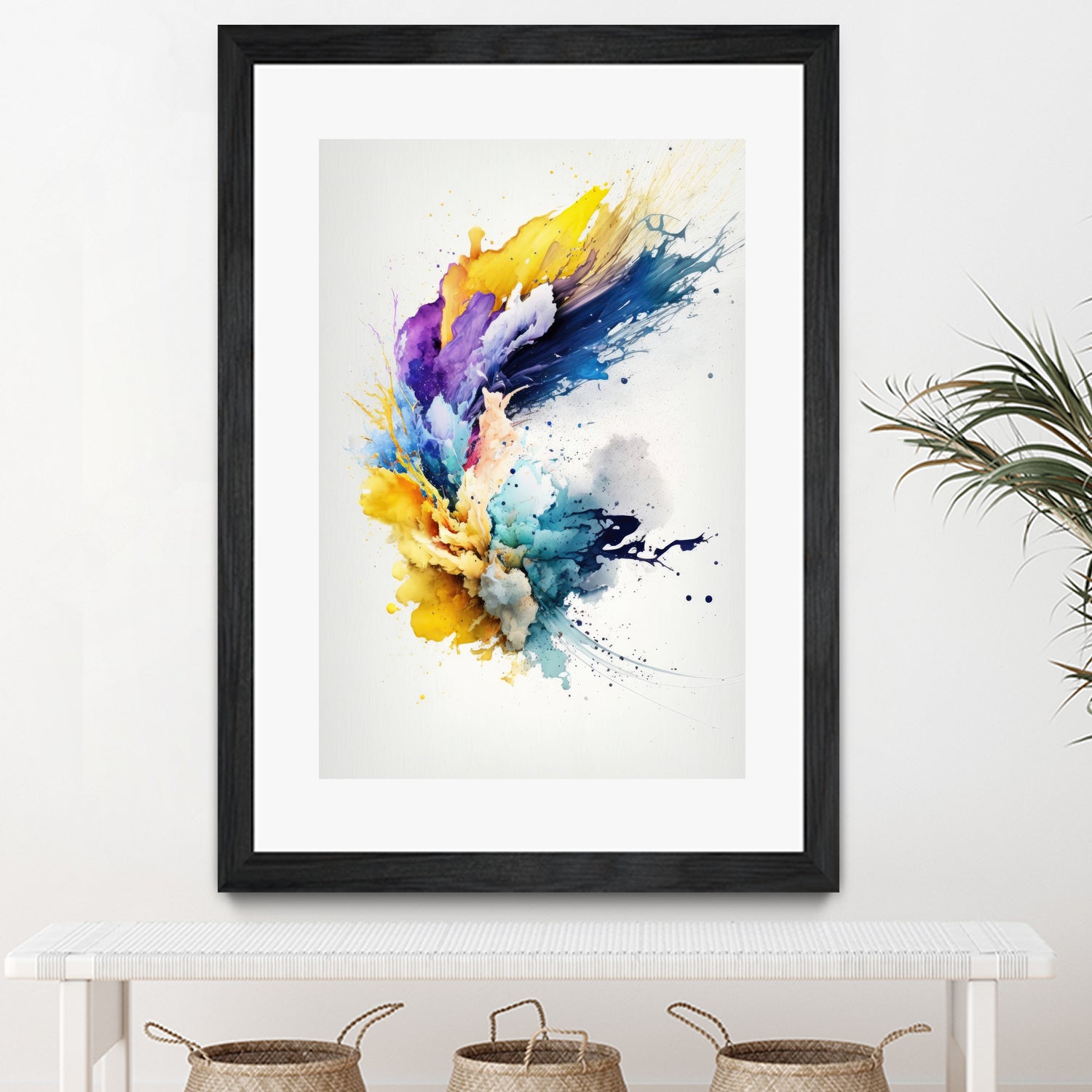 Mystic Fluidity by Mauro on GIANT ART - watercolors illustration watercolors