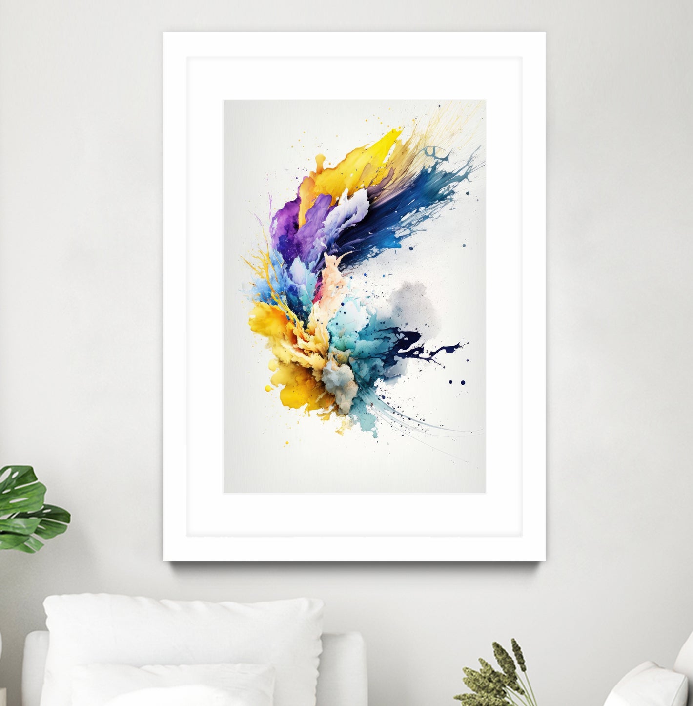 Mystic Fluidity by Mauro on GIANT ART - watercolors illustration watercolors