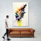 Colorful Explosion by Mauro on GIANT ART - splatter illustration splatter
