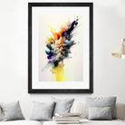 Colorful Explosion by Mauro on GIANT ART - splatter illustration splatter