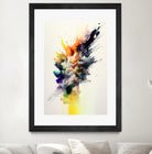 Colorful Explosion by Mauro on GIANT ART - splatter illustration splatter